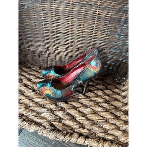 Aldo Kemler Women's Multicolor Platform Round Toe Stiletto Heel Size 39